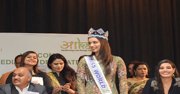 Miss World Manushi Chillar Urges Awareness On Menstrual Hygiene