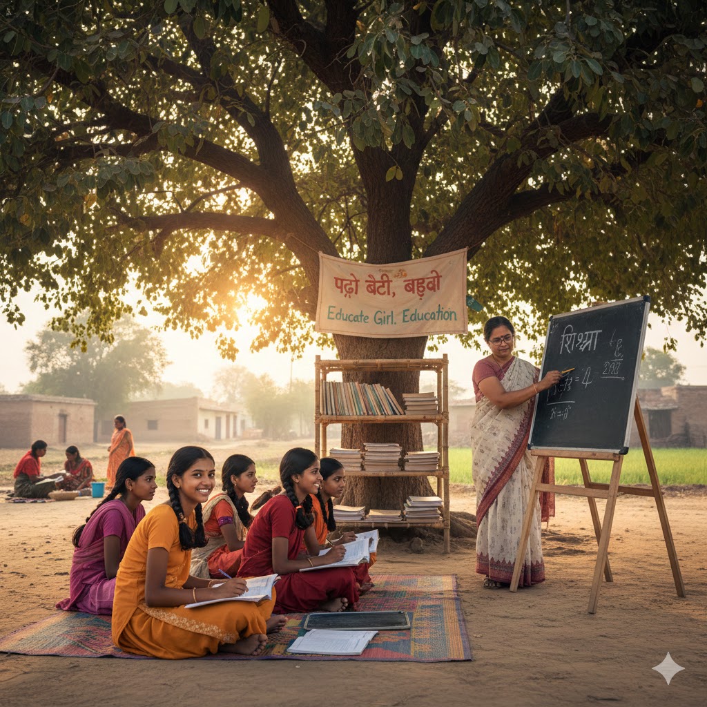 Solving the Problems of Girl Child Education in India