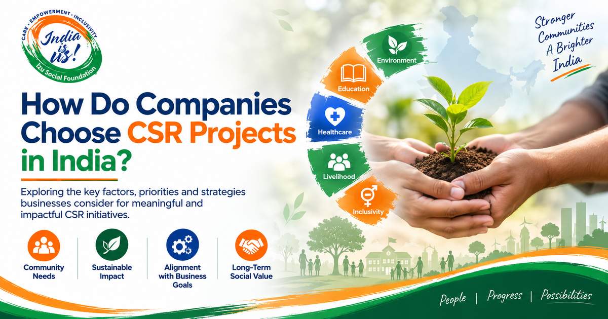 How Do Companies Choose CSR Projects in India?